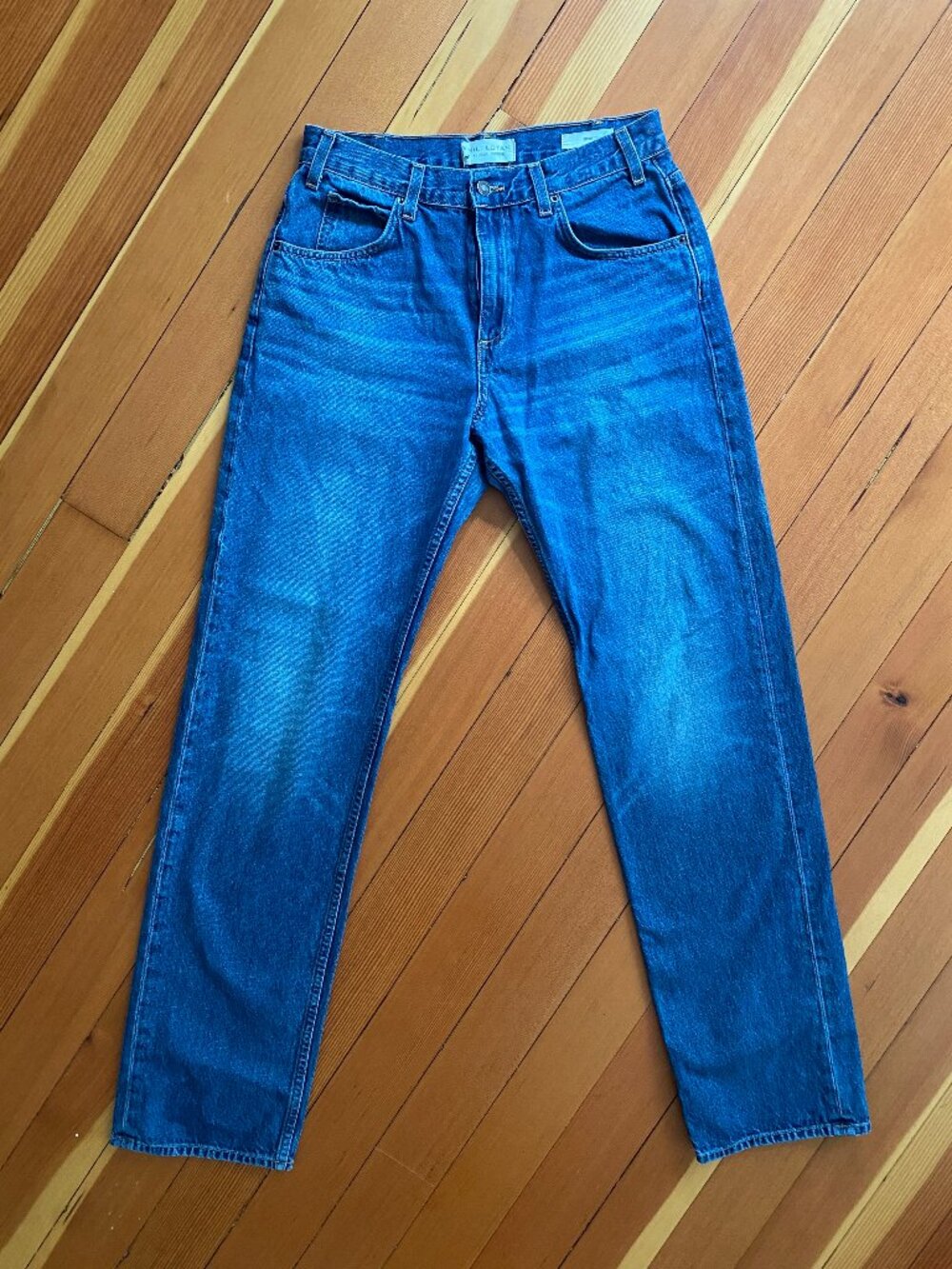 Nili Lotan Taylor Jeans - Straight Leg, Relaxed Fit - Size 26 - Picture 2 of 7